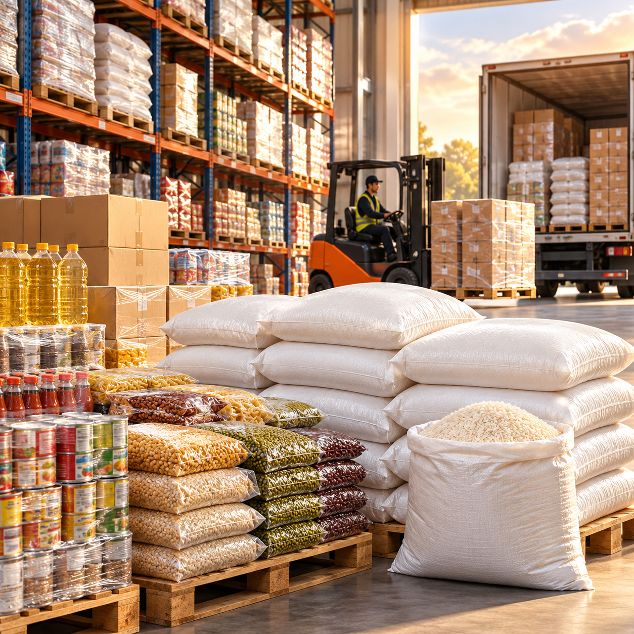 Whole sale Food Distribution Belgium SK Global Trading